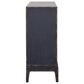 Linon Home Decor 2-Door Bar Cabinet in Black, , large