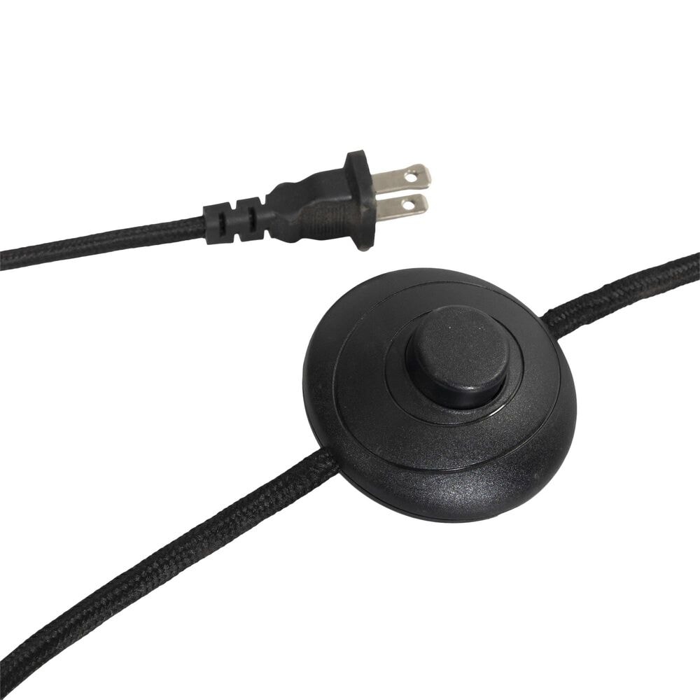 Four Hands Nerissa Floor Lamp in Glossy Black, , large