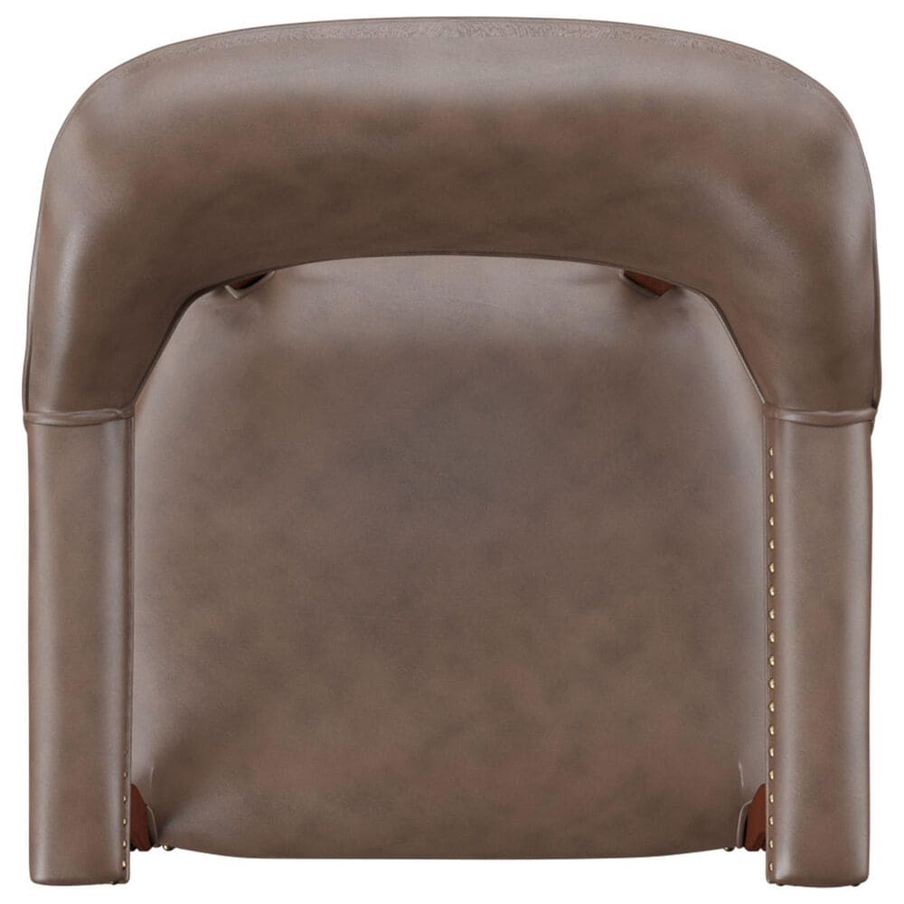Steve Silver Tournament Arm Chair in Medium Cherry, , large