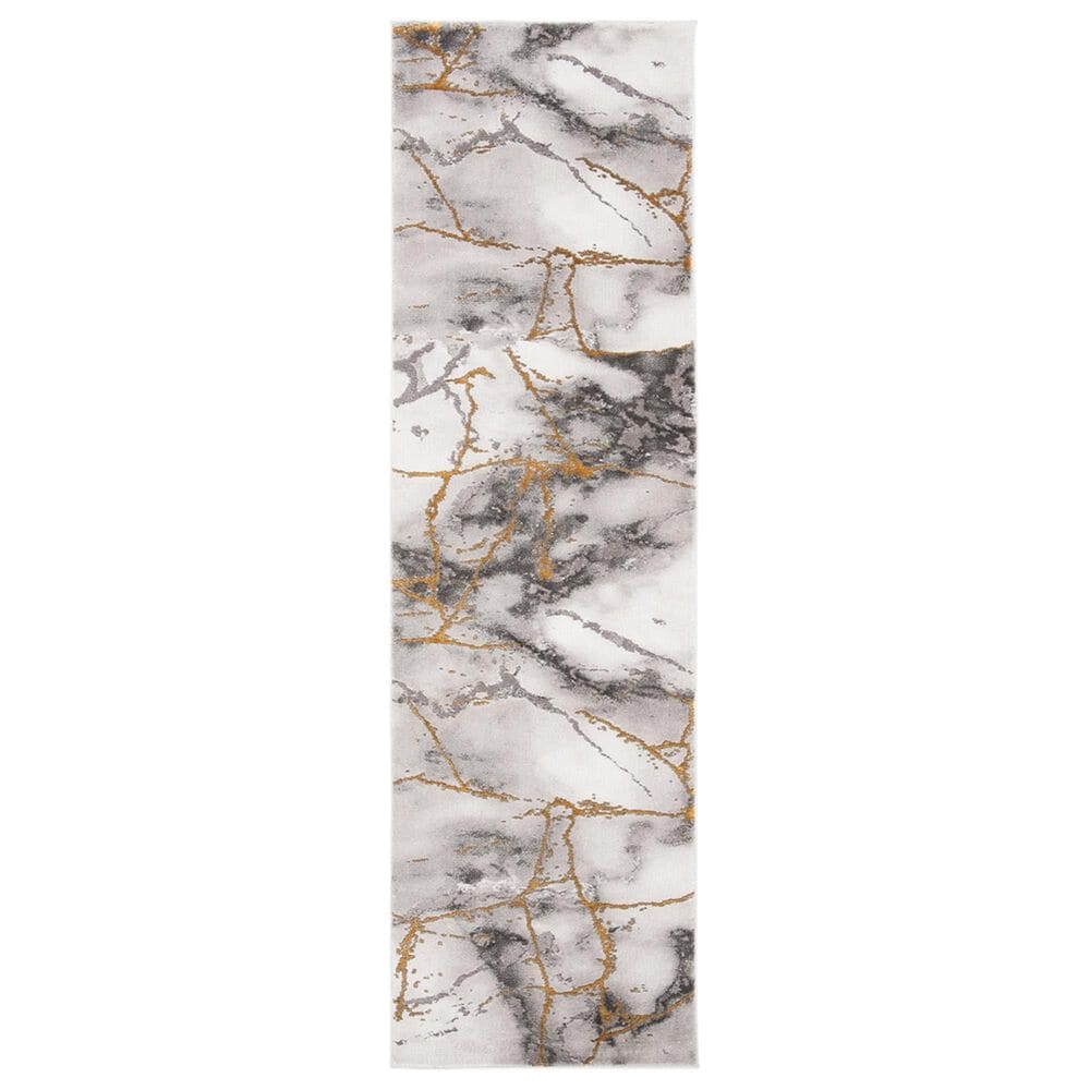 Safavieh Craft CFT877F 2"3" x 10" Grey and Gold Runner, , large