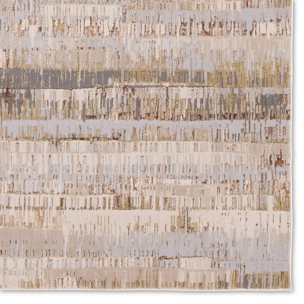 Jaipur Catalyst Elysia 6&#39;7&quot; x 9&#39;6&quot; Charcoal Gray, Coffee Liqueur, Candied Ginger, Silver Gray and Cobblestone Area Rug, , large