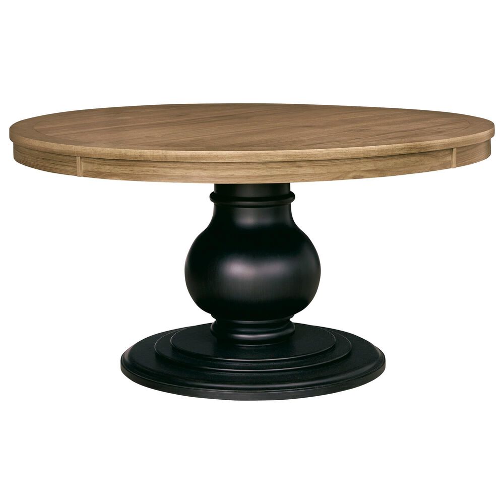 Millenium Ridgester 5-Piece Rectangular Dining Set in Light Brown and Matte Black, , large