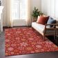 Dalyn Rug Company Wonderland WN31 5" x 7"6" Red Indoor/Outdoor Area Rug, , large