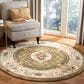 Safavieh Lyndhurst LNH223 8" Round Sage and Ivory Area Rug, , large
