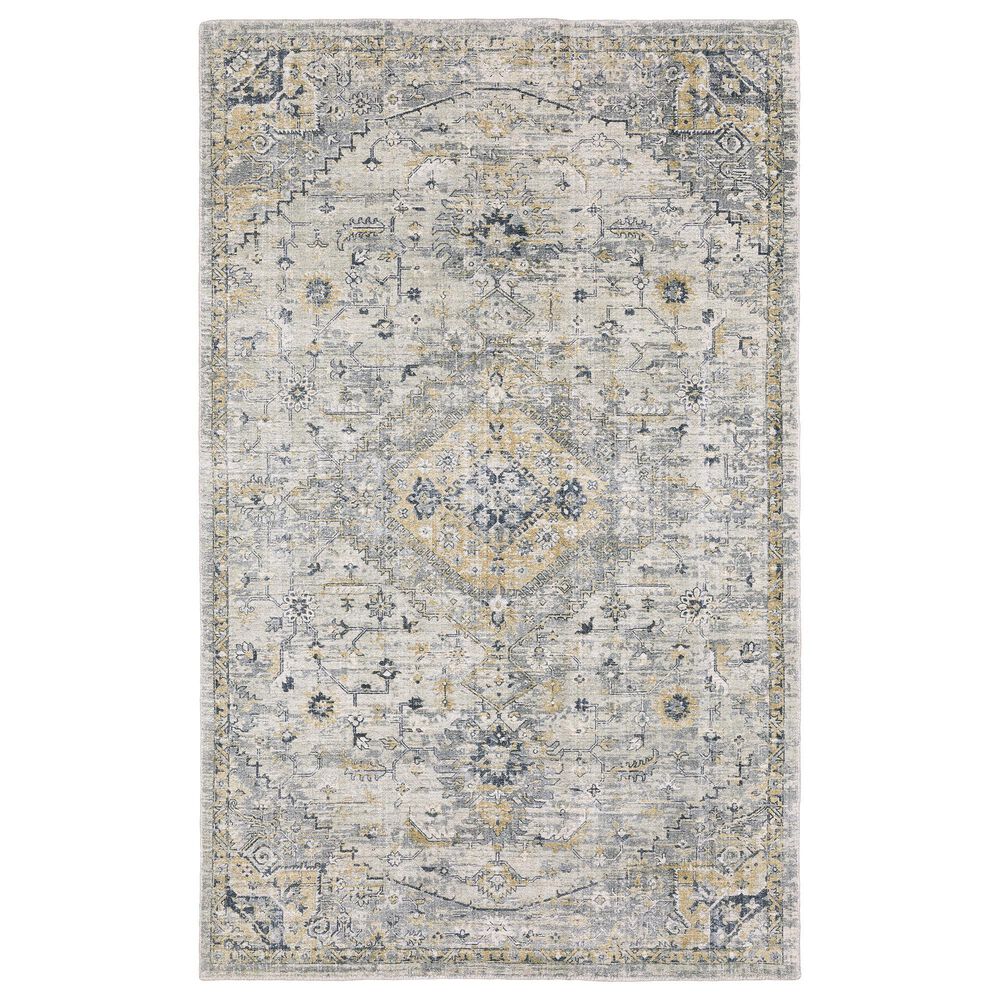 Oriental Weavers Windham Ivory and Gold 10" x 14" Area Rug, , large