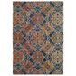 Safavieh Evoke EVK230S-5 5"1" x 7"6" Blue/Orange Area Rug, , large