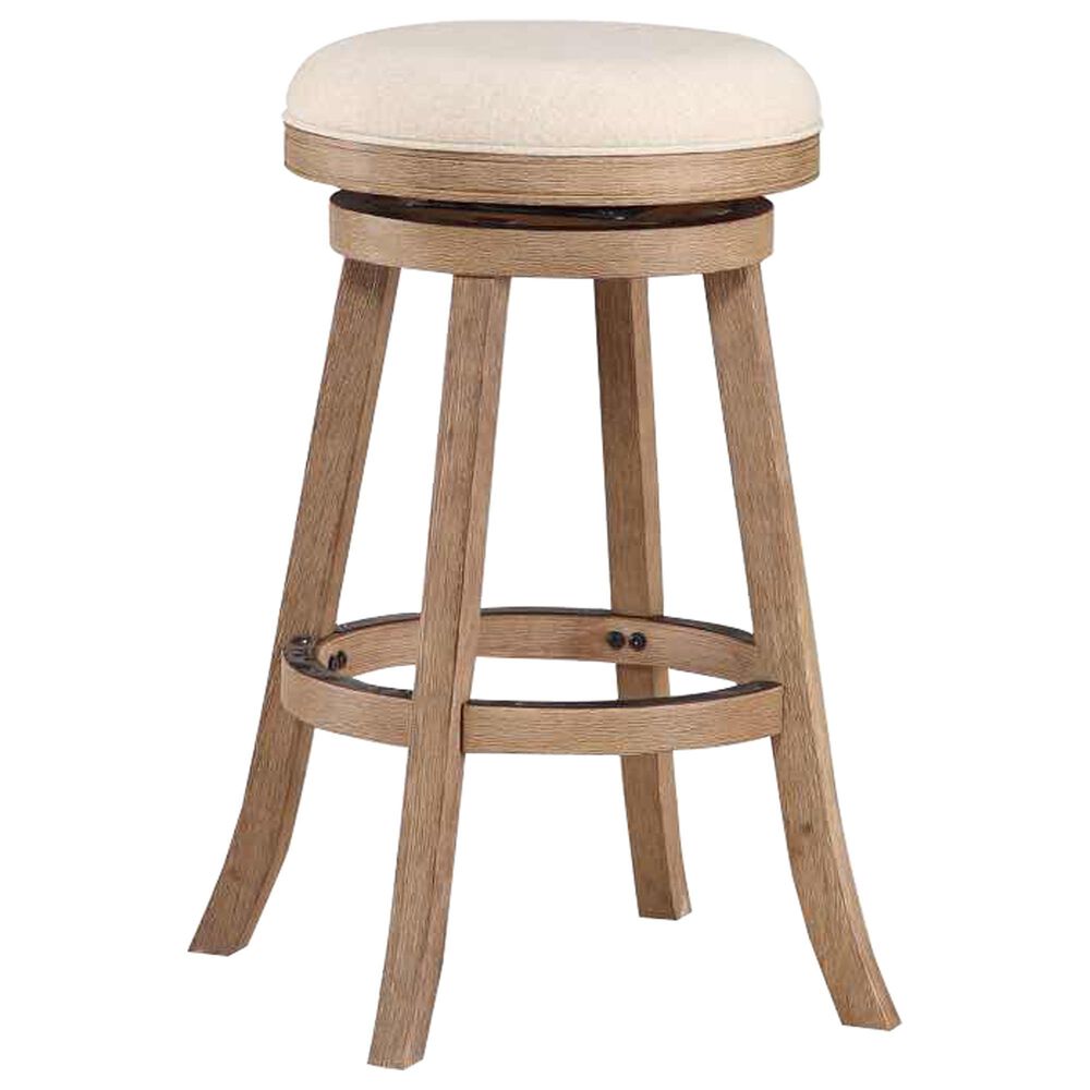 Boraam Industries Fenton 29" Swivel Barstool in Driftwood, , large