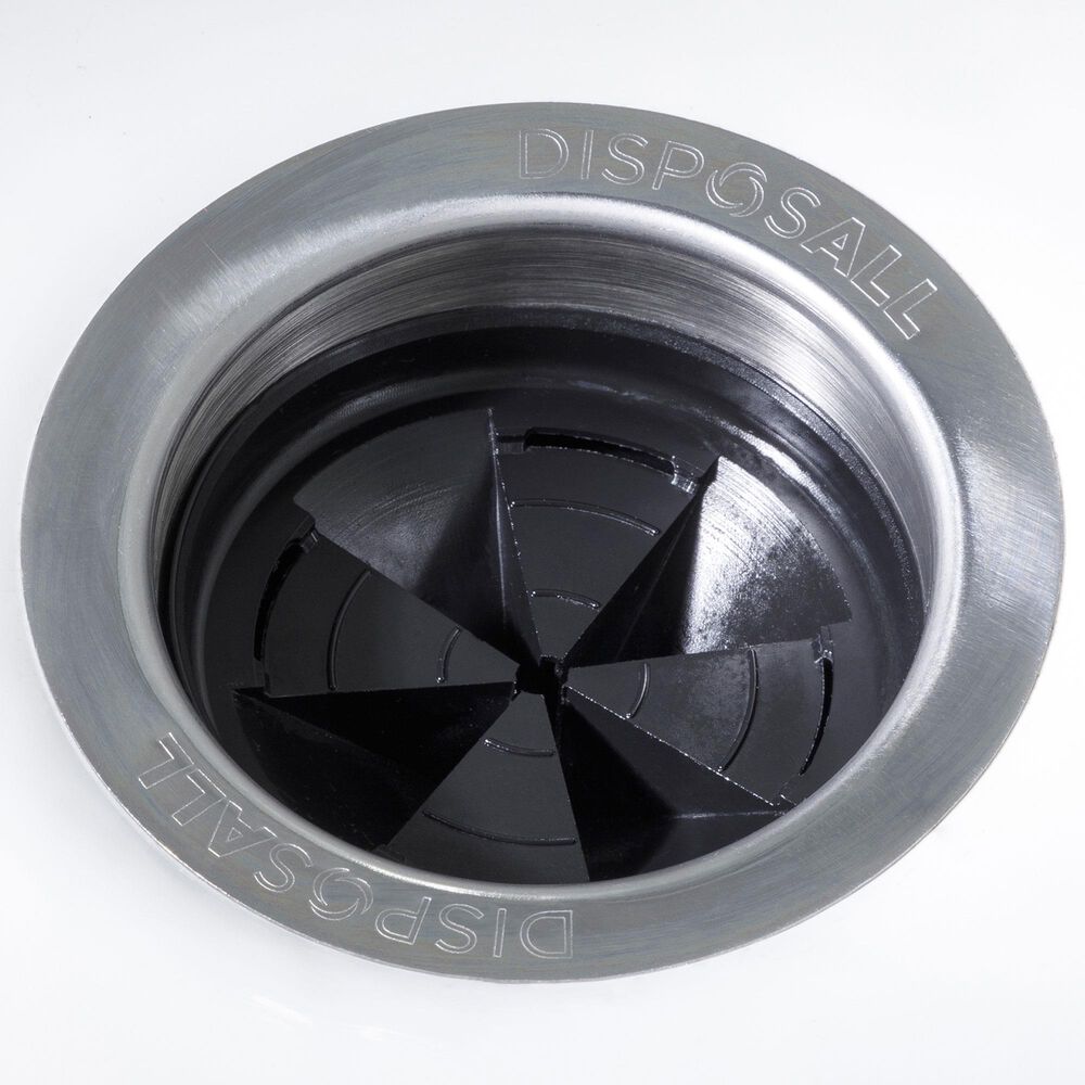 GE Appliances 3/4 HP Continuous Feed Corded Garbage Disposal in Black, , large
