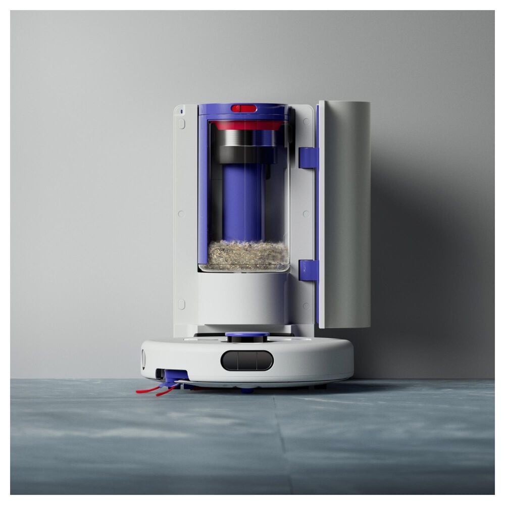 Dyson R1 Nurovi Dry Robot Vacuum in Silver and Vinca Blue, , large