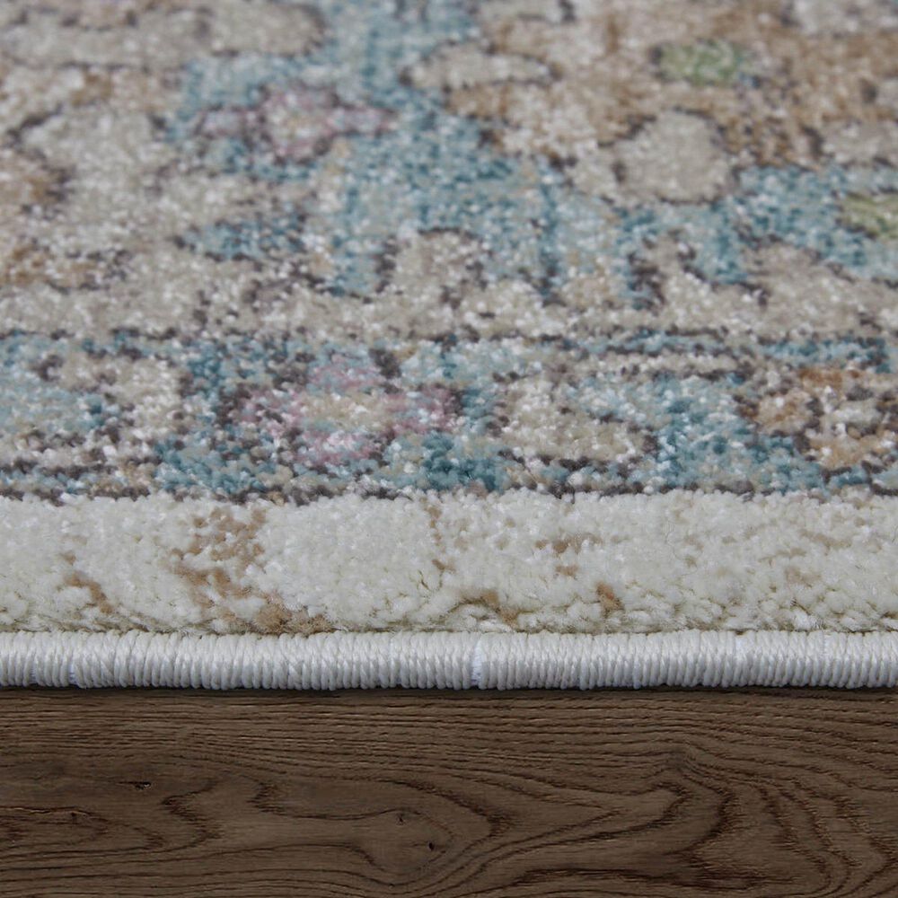 Feizy Dartmouth 39QJF 10&#39; x 12&#39;8&quot; Ivory and Multicolor Area Rug, , large
