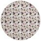 Dalyn Rug Company Kendall KE14 8" Round Putty Area Rug, , large