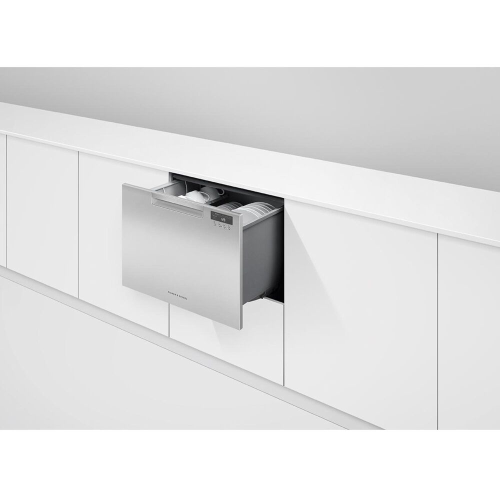 Fisher and Paykel 24&quot; Built-In Single Drawer Dishwasher in Stainless Steel, , large