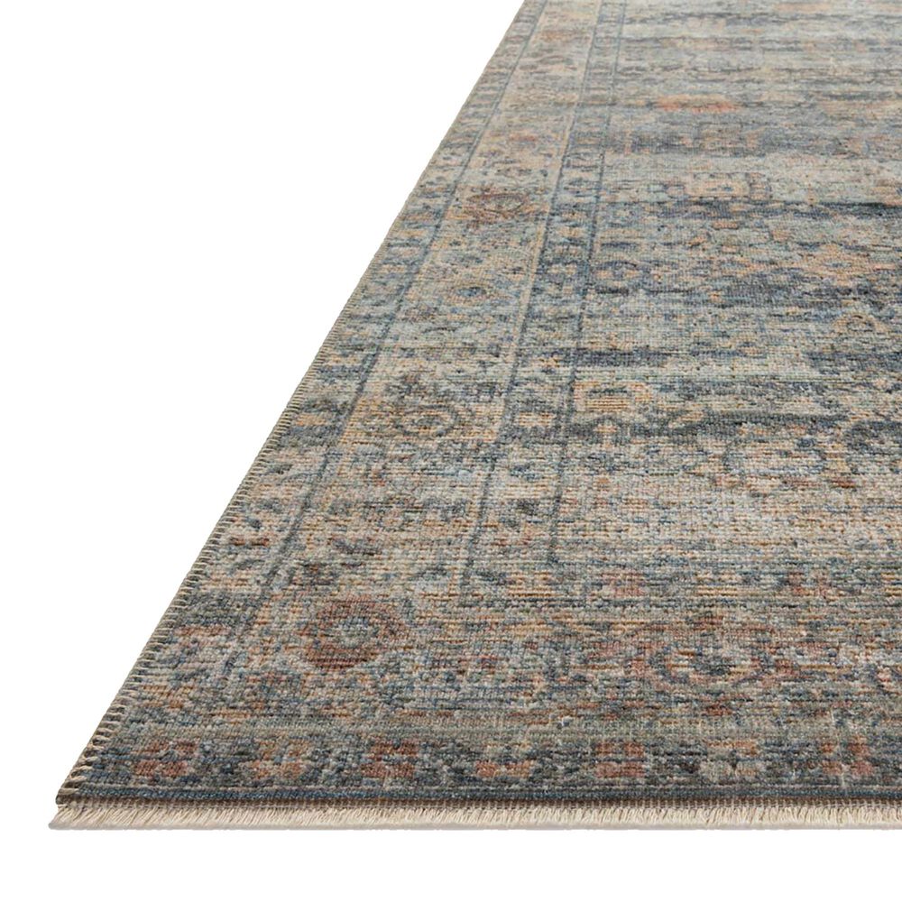Loloi Heritage 2&#39; x 3&#39; Sky and Sunset Area Rug, , large