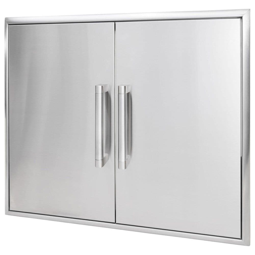 Coyote Outdoor 31" Double Access Doors in Stainless Steel, , large