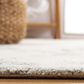 Safavieh Micro-Loop MLP477A 3" x 5" Ivory and Blue Area Rug, , large