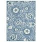 Nourison Aloha ALH17 Blue 7"10" x 10"6" Indoor/Outdoor Area Rug, , large