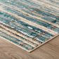Dalyn Rug Company Karma KM8 5"1" x 7"5" Blue Area Rug, , large
