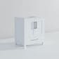 Lexora Home Jacques 30" Single Bathroom Vanity in White with 2 cm White Quartz Top and Rectangular Sink, , large