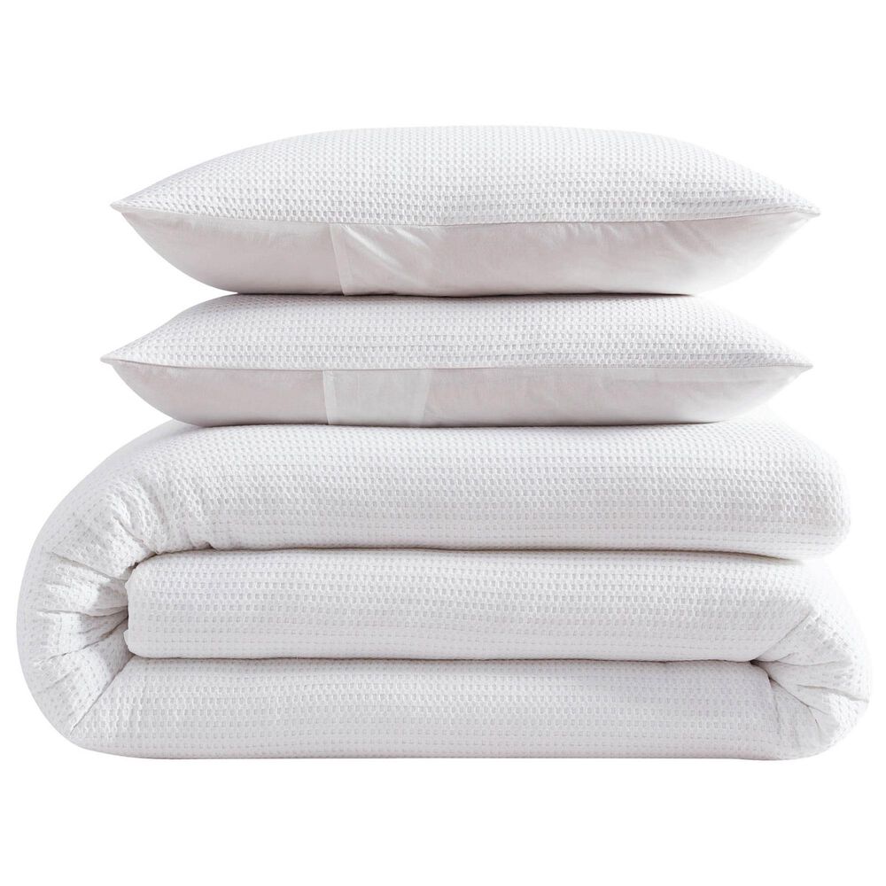 Hallmart Collectibles Wailani 3-Piece Queen Comforter Set in White, , large