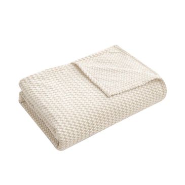 Jacquard King Blanket in Oak, , large