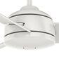Hunter Trimaran 52" Outdoor Ceiling Fan in Fresh White, , large