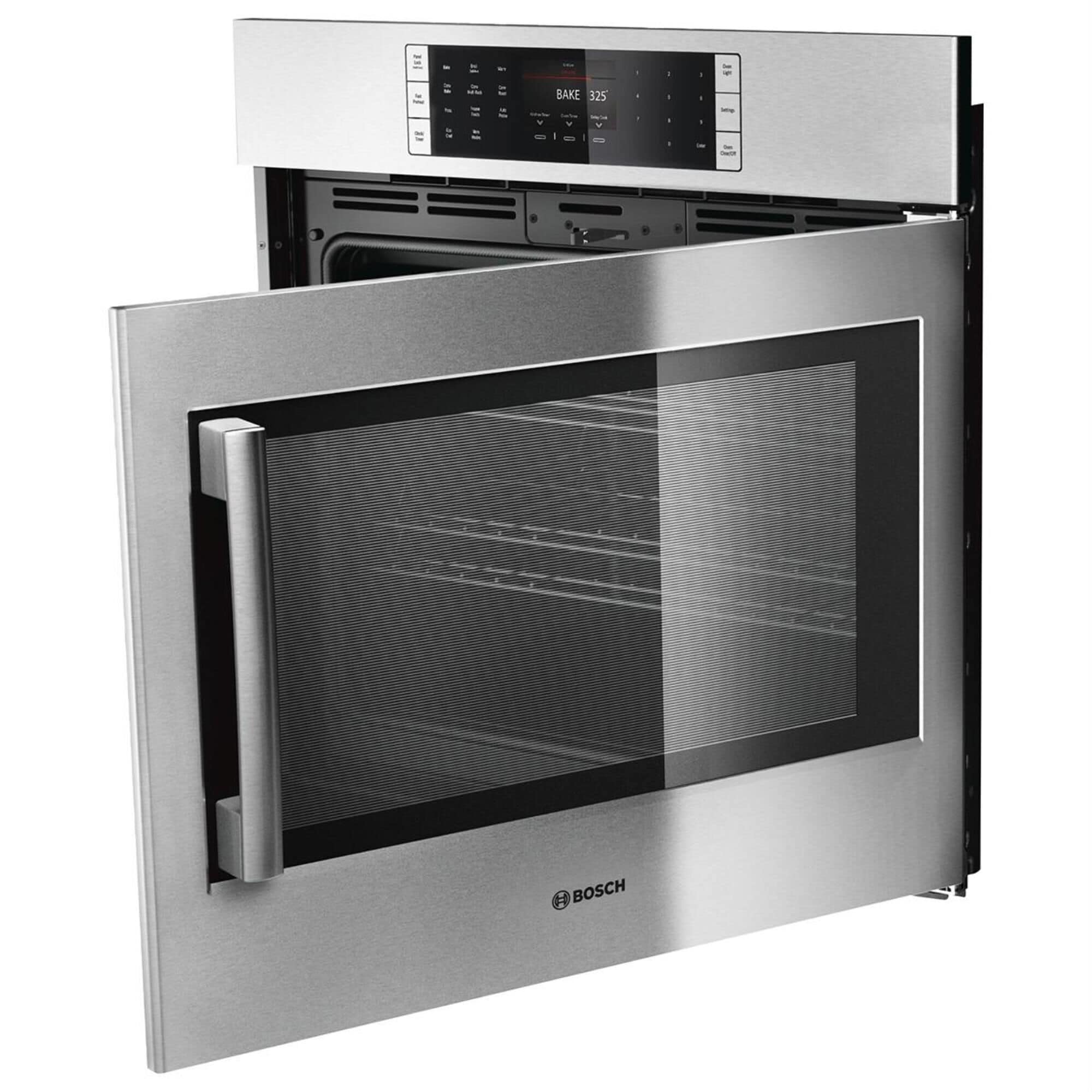 single oven side opening door