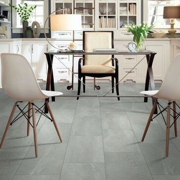 Shaw Sculpture Grey 12" x 24" Porcelain Tile, , large