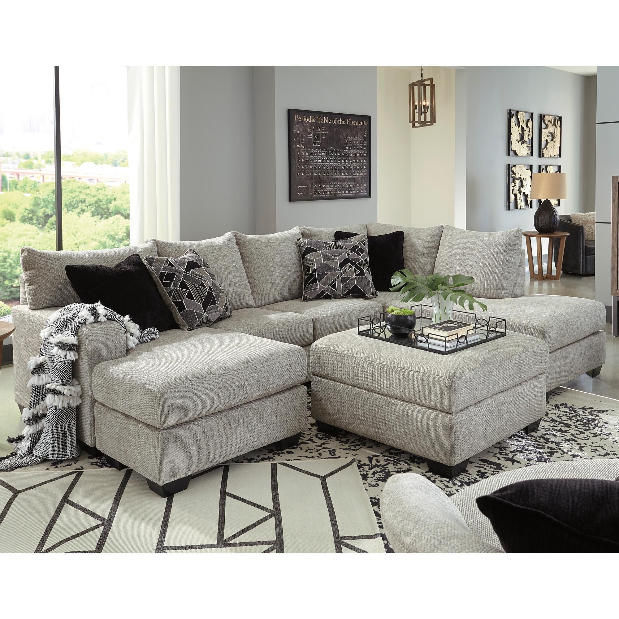 Ashley u new arrivals shaped sectional