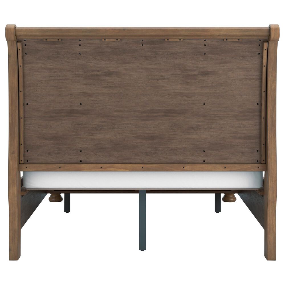 Ashley Feddinger 3-Piece Queen Storage Bedroom Set in Chestnut Brown, , large