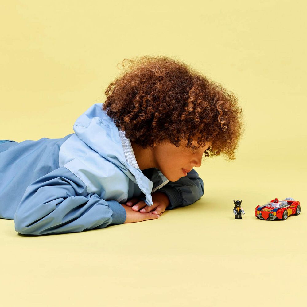 LEGO Marvel Spider-Man Car vs. Venomized Wolverine Building Set, , large