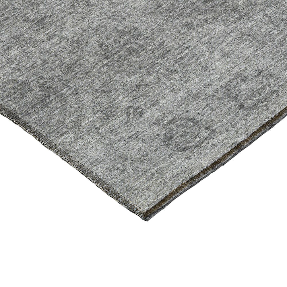 Dalyn Rug Company Burano BU8 2&#39;3&quot; x 7&#39;6&quot; Gray Indoor/Outdoor Runner, , large