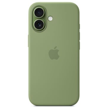 Apple Silicone Case with MagSafe for iPhone 17 in Light Moss, , large