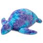 Jaxx Shelly The Turtle Sea Buddy Large Kids Stuffed Animal Bean Bag in Tie-Dye Mystic Blue and Purple, , large