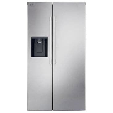 LG 27 Cu. Ft. Side-By-Side Refrigerator in PrintProof Stainless Steel, , large