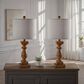 Adesso Jolene Table Lamps with USB in Natural (Set of 2), , large