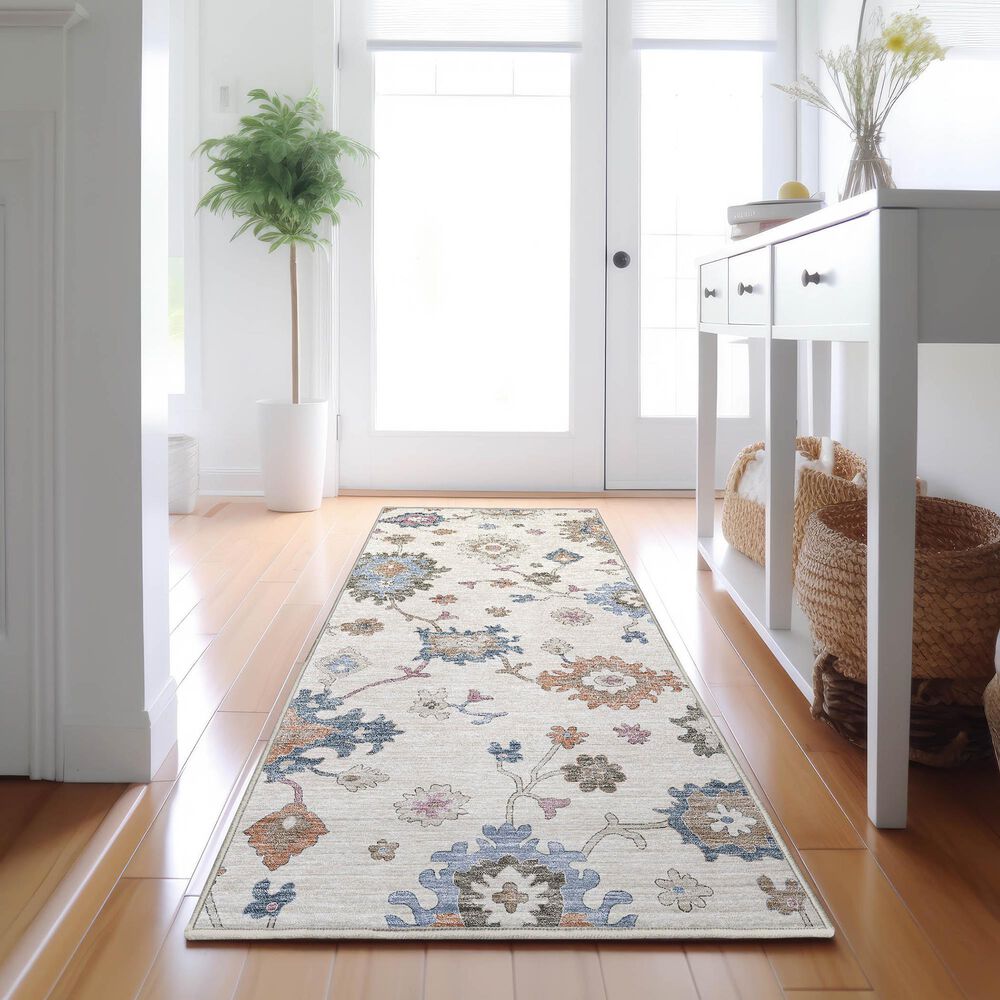 37B Hatay HY4 2&#39;3&quot; x 7&#39;6&quot; Ivory Runner, , large