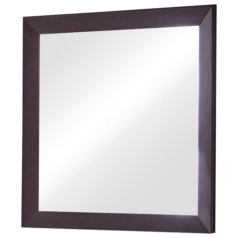 Pacific Landing Kauffman Dresser and Mirror in Dark Cocoa, , large