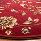 Safavieh Lyndhurst  LNH552 5"3" Round Red and Multicolor Area Rug, , large