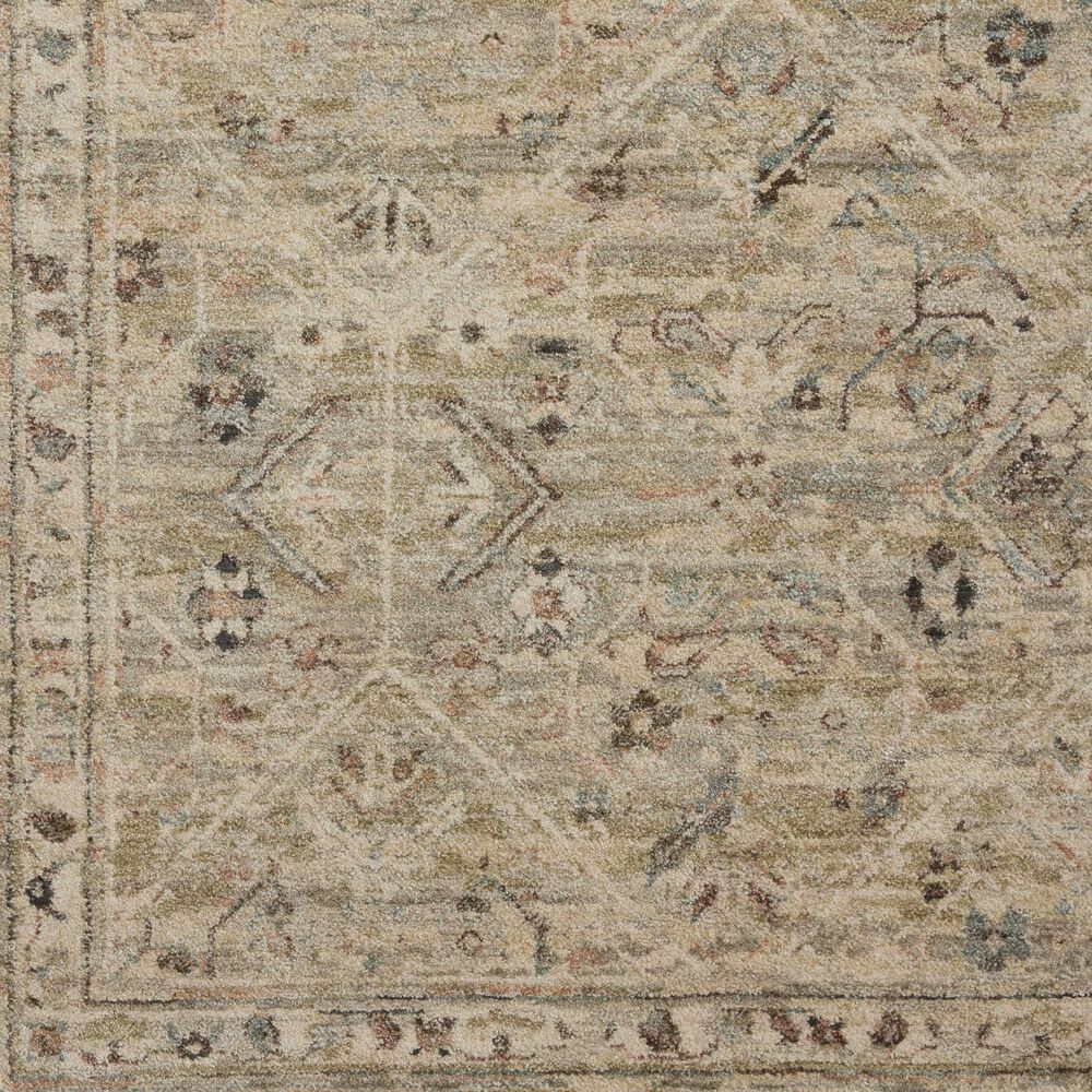 Loloi Briar Silver and Moss 7'10" x 10' Area Rug, , large