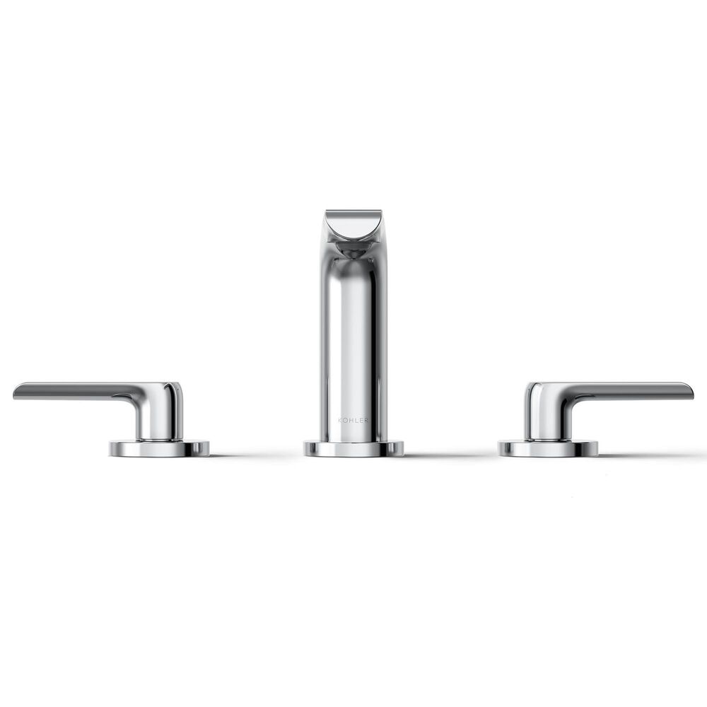 Kohler Avid Widespread Bathroom Sink Faucet in Polished Chrome, , large