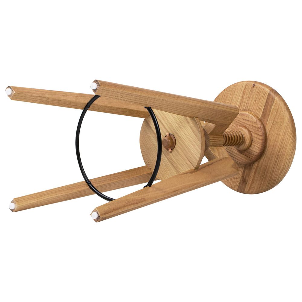 Jennifer Taylor Home Spencer Adjustable Stool in Natural Brown, , large