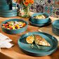 Gibson Home Santorini Mist 16-Piece Dinnerware Set in Jade, , large