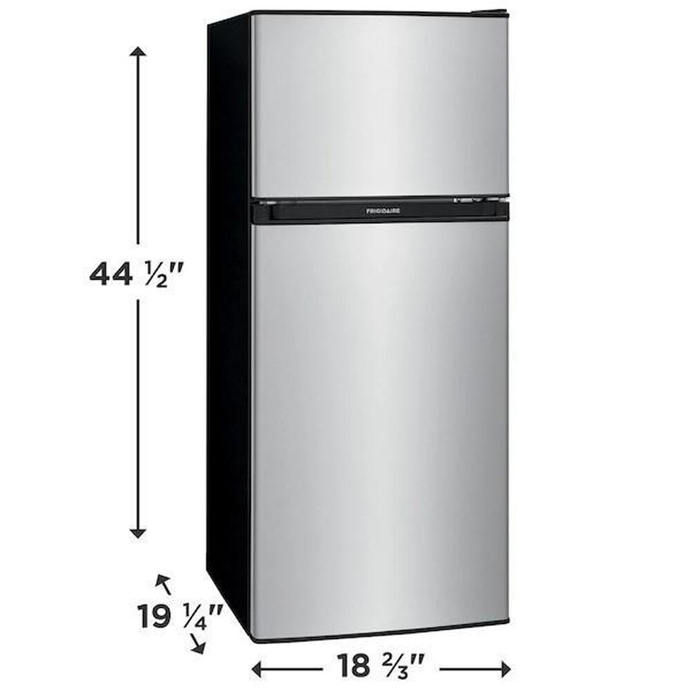 Frigidaire 4.5 Cu. Ft. Top Freezer Compact Refrigerator in Silver Mist, , large