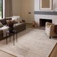Amber Lewis x Loloi Monty 9"2" x 13" Ivory and Taupe Area Rug, , large
