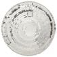 Maple and Jade 16" x 16" Round Plate Wall Decor with Hammered Design in Silver (Set of 9), , large