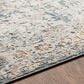Surya Presidential PDT-2300 3"3" x 10" Blue, Gray and Orange Runner, , large