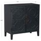 Linon Home Decor Merrin 2-Door Accent Cabinet in Midnight Blue, , large