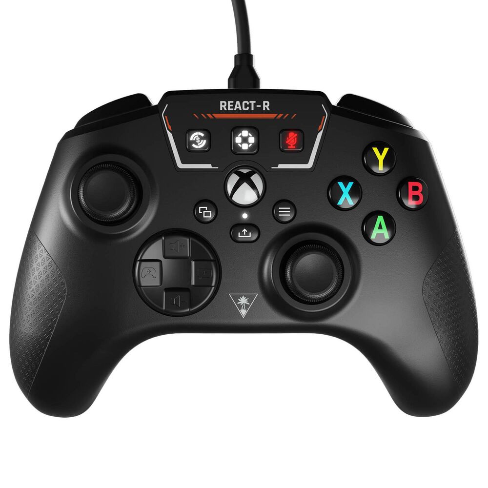 Turtle Beach REACT-R Wired Gaming Controller for Xbox Series X|S/Xbox One in Black, , large