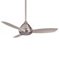 Minka-Aire Concept I Wet 52" Indoor/Outdoor LED Ceiling Fan in Brushed Nickel Wet, , large