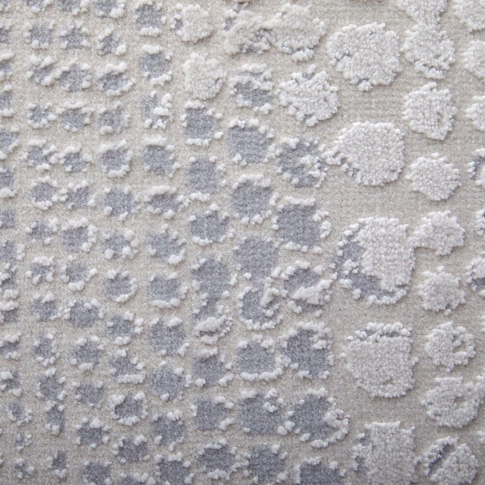 Feizy Prasad 5&#39; x 8&#39; Ivory and Gray Area Rug, , large